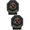 2Pièces Noire ABS, Dash Mount, Inclinomètre Intégré 9