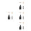 8 Pcs Wood Handle Chimney Cleaning Brushes For Fireplace And Pipe 8