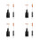 8 Pcs Wood Handle Chimney Cleaning Brushes For Fireplace And Pipe 6