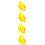 4Pcs Conch Shape 6-Hole Ceramic Ocarina Instrument 11