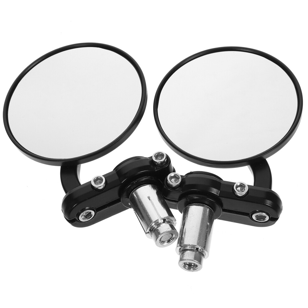 One Pair Motorcycle And E Scooter Handlebar End Side Mirrors 034170874062