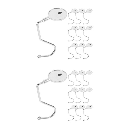 20 Pcs Purse Hook Hanger For Table Desk 2