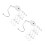 20 Pcs Purse Hook Hanger For Table Desk 8