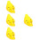 4Pcs Conch Shape 6-Hole Ceramic Ocarina Instrument 10