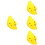 4Pcs Conch Shape 6-Hole Ceramic Ocarina Instrument 9