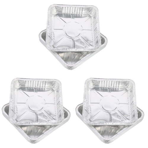 30 Pcs Convenient Food Foil Pans Multi-Function Boxes 1