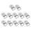 24 Pcs Handmade Bag Hook Buckle Purse Ring DIY Accessories 11