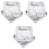 30 Pcs Convenient Food Foil Pans Multi-Function Boxes 3