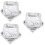 30 Pcs Convenient Food Foil Pans Multi-Function Boxes 7