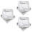 30 Pcs Convenient Food Foil Pans Multi-Function Boxes 6