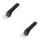 2Pcs Handheld Catcher Tool With Long Handle For Spiders Bees Black 4