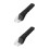 2Pcs Handheld Catcher Tool With Long Handle For Spiders Bees Black 10
