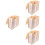4Pcs Hanging Storage Pouch For Bed Side, Oxford Cloth Organizer 8