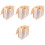 4Pcs Hanging Storage Pouch For Bed Side, Oxford Cloth Organizer 5