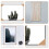 80 Pcs Picture Frame Corner Protectors Craft Paper For Scrapbooking 6