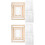 2 Sets Paper Making Kit With Screen Deckle Mold And Absorbent Sheet 11