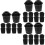 30 Pcs Non-Slip Rubber Bass Drum Sleeve Practical Drum Accessory 8