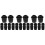 30 Pcs Non-Slip Rubber Bass Drum Sleeve Practical Drum Accessory 6