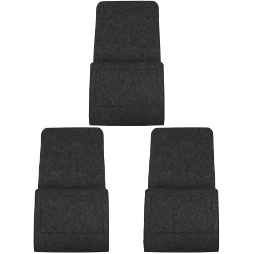 3 Pcs Felt Bedside Caddy Hanging Storage Bag Organizer 1