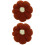 2Pcs Pumpkin Throw Pillow For Sofa, Thanksgiving Cushion 7