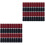 400 Pcs Heat Shrink Capsules Red Black 3