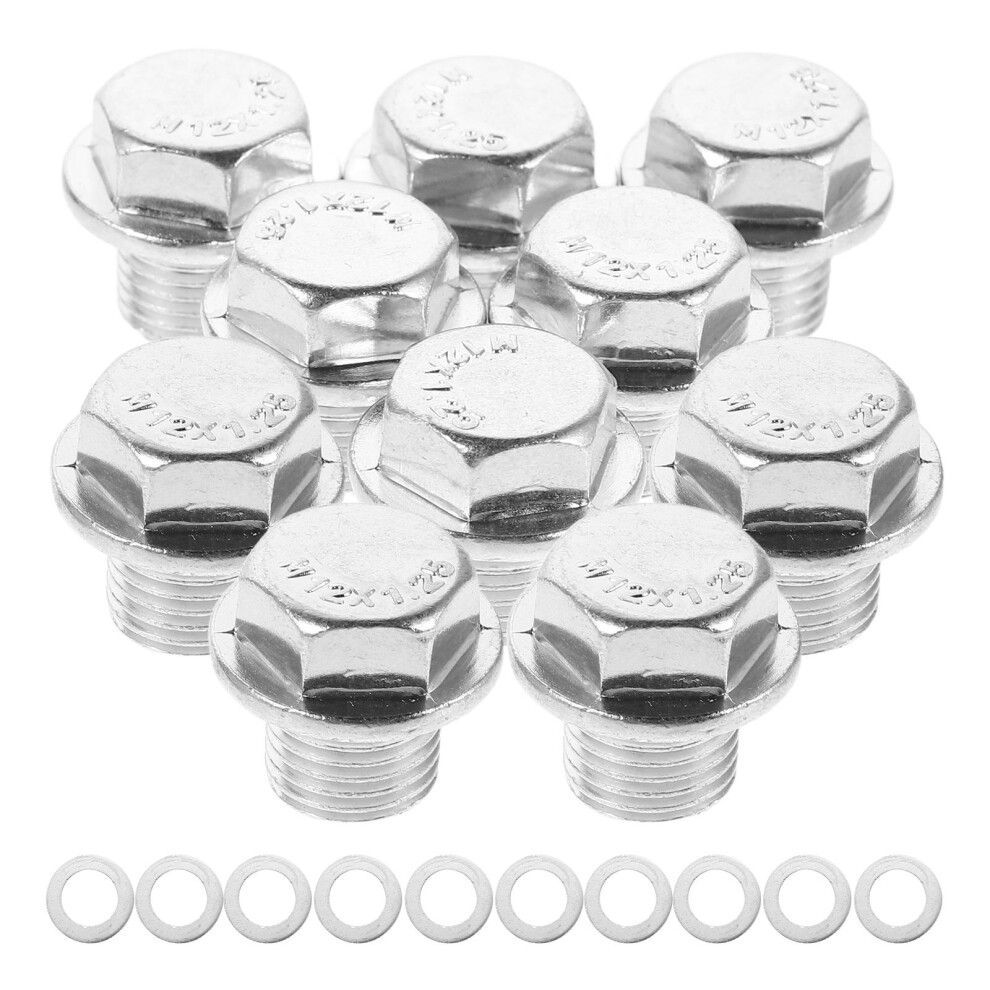 3 Sets Oil Drain Plug For Engine Maintenance Leak Proof Easy Removal 034170871979