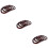 15 Pcs Solid Wood Oval Handbag Handles Wooden Patchwork Frame Hangers 9