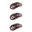 15 Pcs Solid Wood Oval Handbag Handles Wooden Patchwork Frame Hangers 8