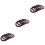 15 Pcs Solid Wood Oval Handbag Handles Wooden Patchwork Frame Hangers 5