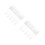 400 Pcs Transparent Detachable False Nail Tips 8