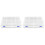2 Count Transparent Storage Case Clear Collapsible Hardware 2