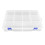 2 Count Transparent Storage Case Clear Collapsible Hardware 1