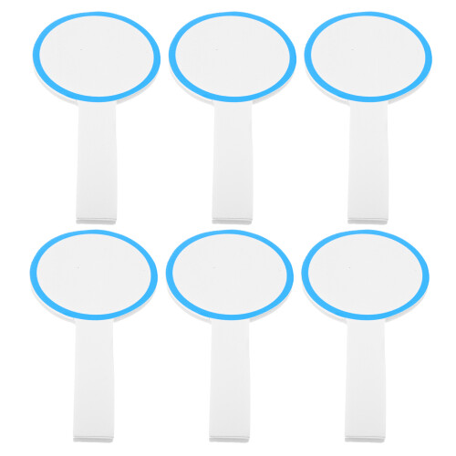 36 Pcs Game White Boards Single Sided Paddles Handheld 2