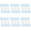 36 Pcs Game White Boards Single Sided Paddles Handheld 4