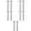 10 Pcs Ceramic Pestle For Grinding Garlic And Herbs 9