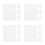 16 Pcs Mesh Plastic Canvas Sheet 26x33.5cm For Weaving Diy Craft 5