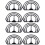 8 Pcs Hats Baseball Cap Curve Bending Tool Curving 7