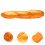 2Pcs PU Chocolate Artificial Bread for Kitchen Realistic Bakery Decor 11