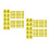 160 Pcs Static Warning Labels Device Caution Stickers 2