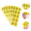 160 Pcs Static Warning Labels Device Caution Stickers 10