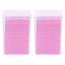 800Stk Weiche Reinigungspads Pink Für Wimpernkleber Salon