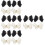 8 Pairs Shoe Clips With Imitation Pearls For Wedding Decor 9