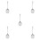 5Pcs Stainless Steel Serving For Restaurant And Kitchen Use 8