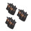 6 Pcs Ceramic Soy Sauce Container And Dispenser 5