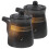 6 Pcs Ceramic Soy Sauce Container And Dispenser 9