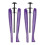(Purple) Boots Stand Holder Automatic Boot Shoe Stretcher Support Keeperq 1