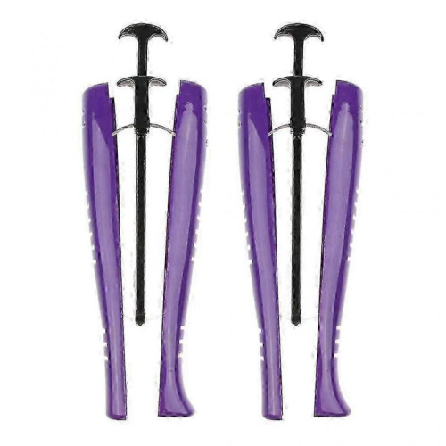 (Purple) Boots Stand Holder Automatic Boot Shoe Stretcher Support Keeperq