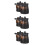 6 Pcs Ceramic Soy Sauce Container And Dispenser 6