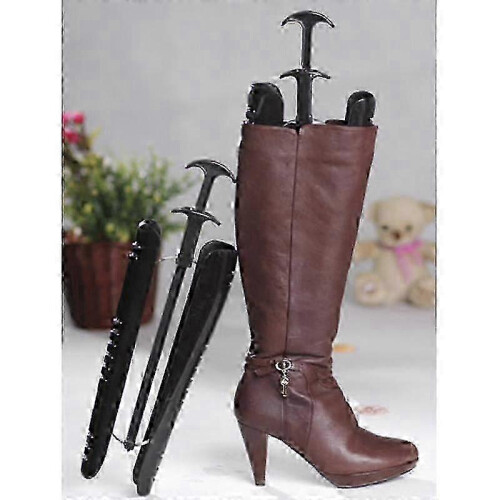 (Black) Boots Stand Holder Automatic Boot Shoe Stretcher Support Keeperq 2
