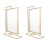 2Pcs 8 Inch Double Sided Rotating Floating Picture Frame For Decor 2